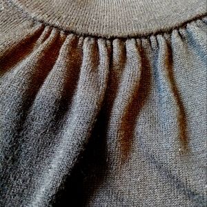 Ann Taylor Black 3/4 length sleeve sweater